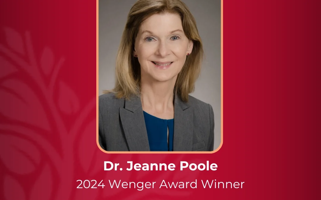 Dr. Jeanne Poole: Excellence in Medical Research