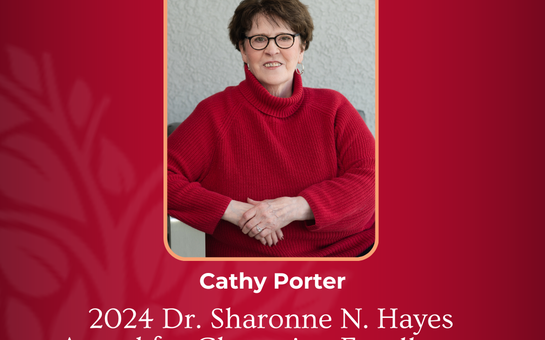 Cathy Porter: Dr. Sharonne N. Hayes Award for Champion Excellence