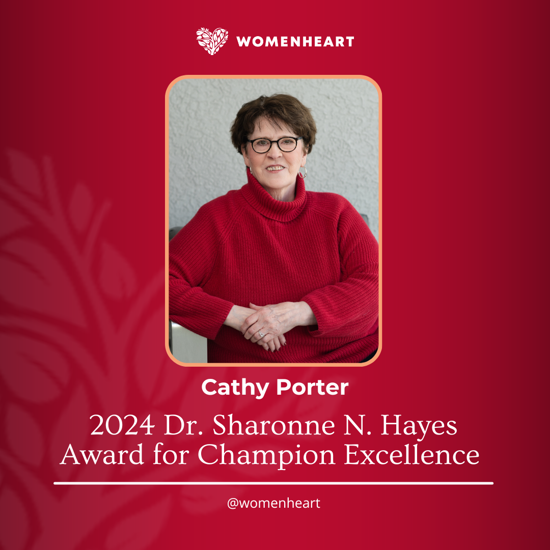 Cathy Porter: Dr. Sharonne N. Hayes Award for Champion Excellence